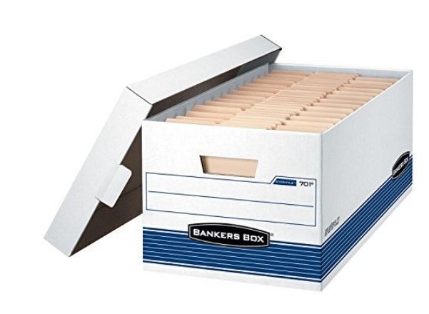 Photo 1 of  Bankers Box Stor/File - Letter, Lift-Off Lid - TAA Compliant - Brand New
