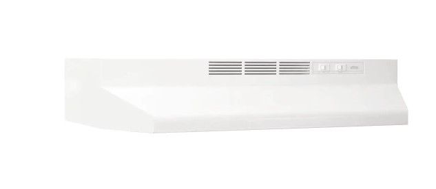 Photo 1 of **DAMAGED**
41000 Series 30 in. Ductless Under Cabinet Range Hood with Light in White
