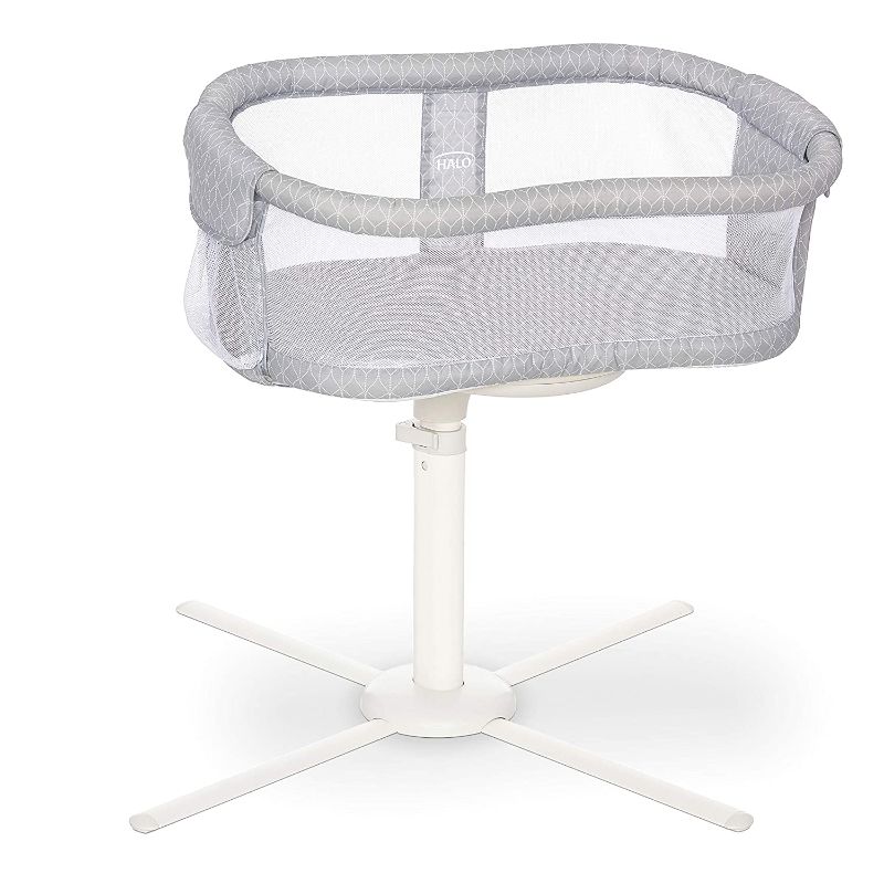 Photo 1 of **INCOMPLETE**
HALO BassiNest Swivel Sleeper, Bedside Bassinet, Essentia Series, Morning Mist
