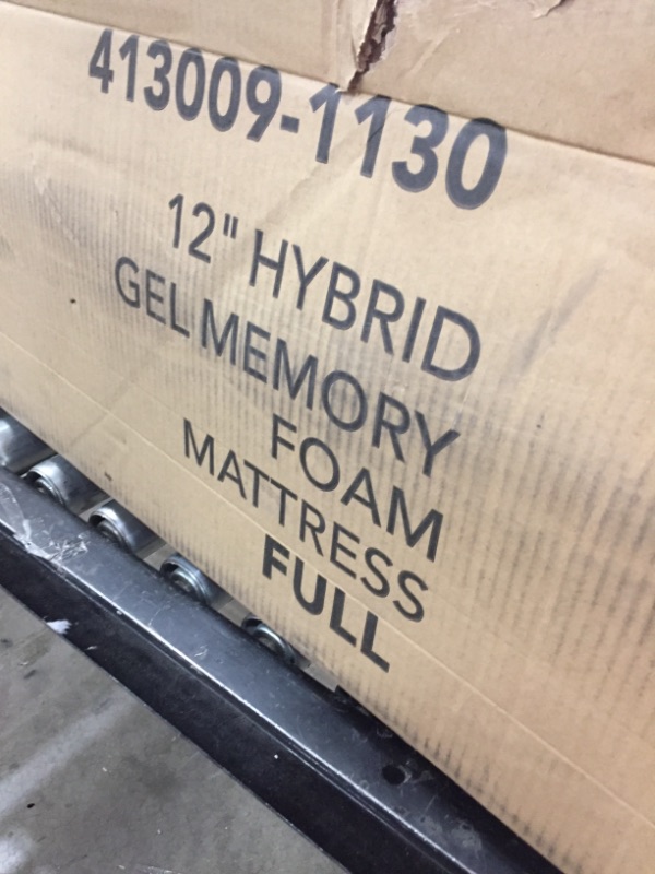 Photo 3 of Classic Brands Mercer 12 Cool Gel Hybrid Mattress, Full