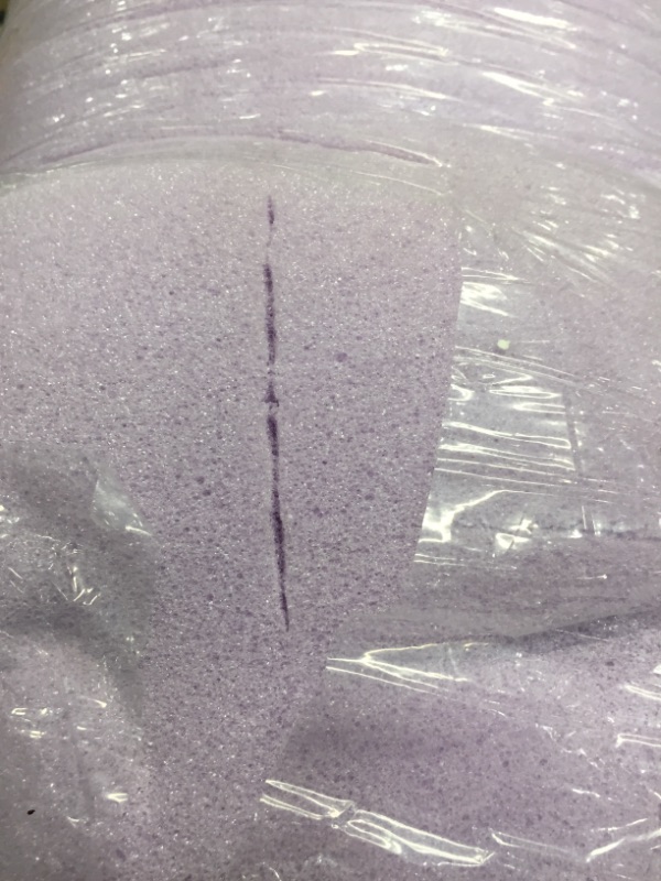 Photo 3 of  3 Inch Lavender Memory Foam Mattress Topper FULL