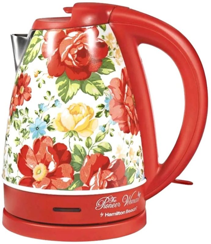 Photo 1 of 
The Pioneer Woman Vintage Floral 1.7L Electric Kettle Model 40972 by Hamilton Beach