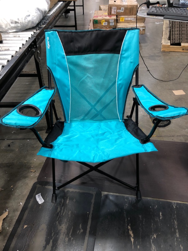 Photo 2 of 
Kijaro Dual Lock Portable Camping and Sports Chair
Color:Ionian Turquoise