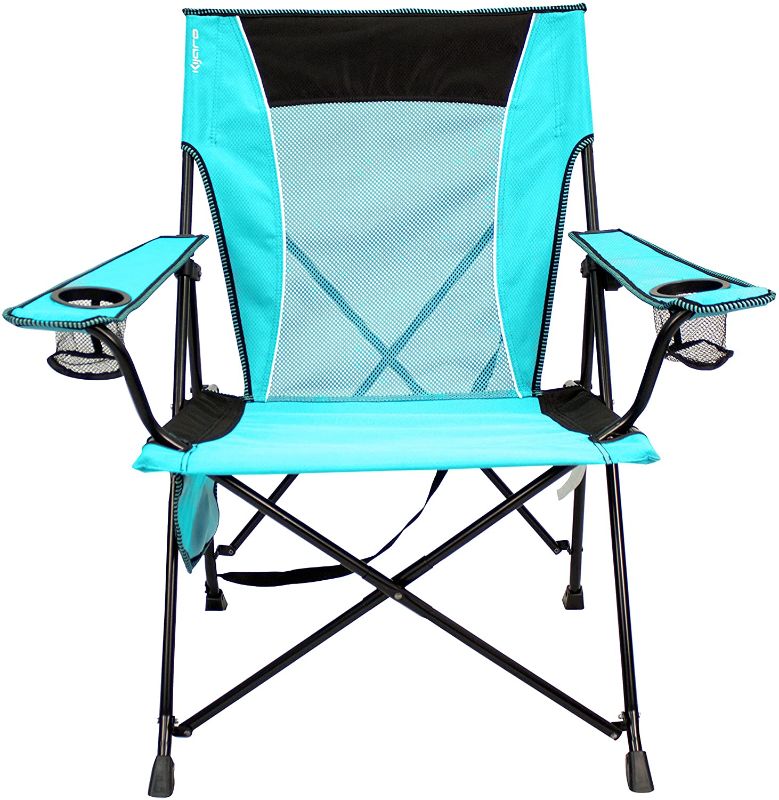 Photo 1 of 
Kijaro Dual Lock Portable Camping and Sports Chair
Color:Ionian Turquoise