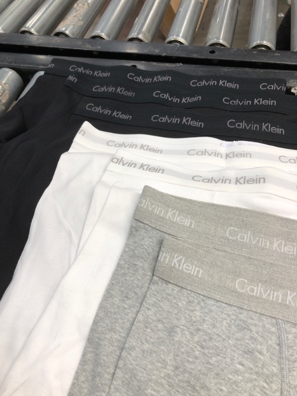 Photo 3 of Calvin Klein Men's Cotton Classics Megapack Boxer Briefs XL