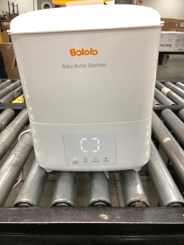 Photo 2 of Bololo Baby Bottle Ster-lizer and Dryer| Ster-lizer for Baby Bottles?Breast Pump?Cups. | 600W Stronger Power | LED Touch Screen | Auto Shut-Off