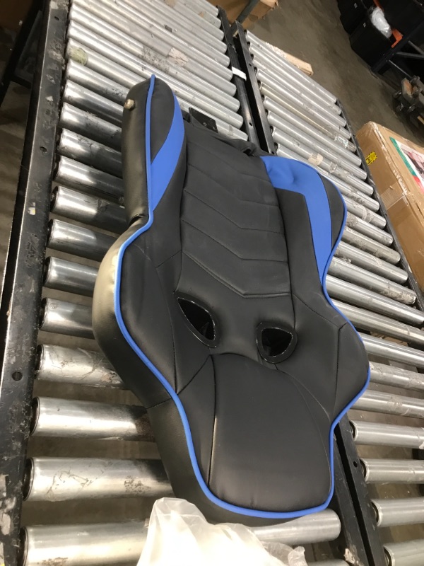 Photo 1 of Respawn RSP-110 Racing Style Gaming, Reclining Ergonomic Chair with Footrest, Blue