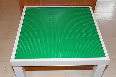 Photo 1 of (DAMAGED COMPONENTS) 
lego white table green top