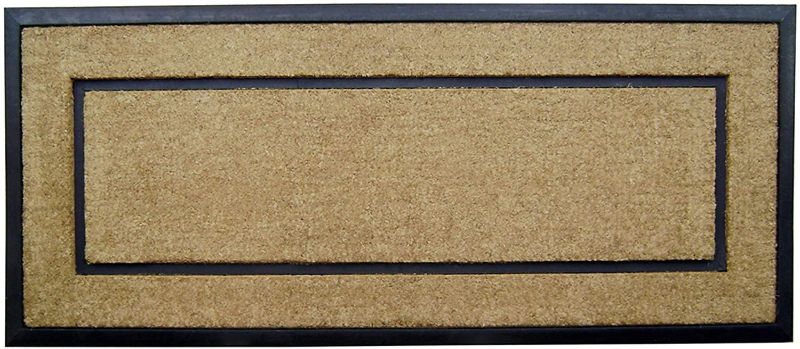 Photo 1 of 18105 Coir/Rubber Frame 24" X 57" Mat, Plain
