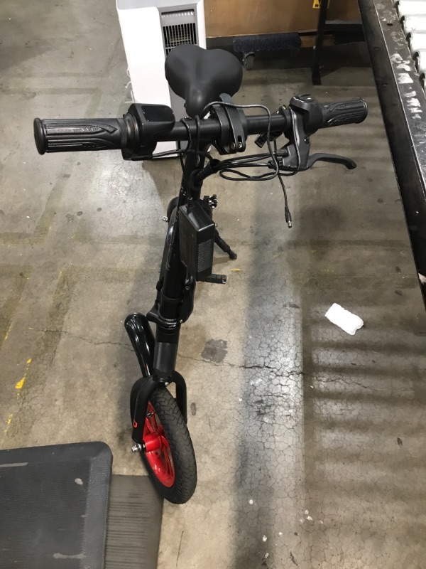 Photo 1 of Jetson Electric Bike Bolt Folding Electric Bike, with Pegs - with LCD Display, Lightweight & Portable with Carrying Handle, Travel Up to 15 Miles, Max Speed Up to 15.5 MPH , 40" x 20" x 37"
