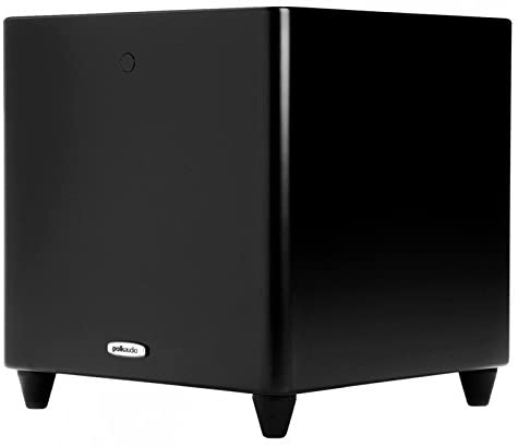 Photo 1 of Polk Audio DSWPRO 550WI Powered 10-inch Subwoofer | Powerful 200-Watt Amp | Multiple Placement Options, Can be Placed Inside Cabinets | Easy Integration with Home Theater Systems | Night Mode,Black