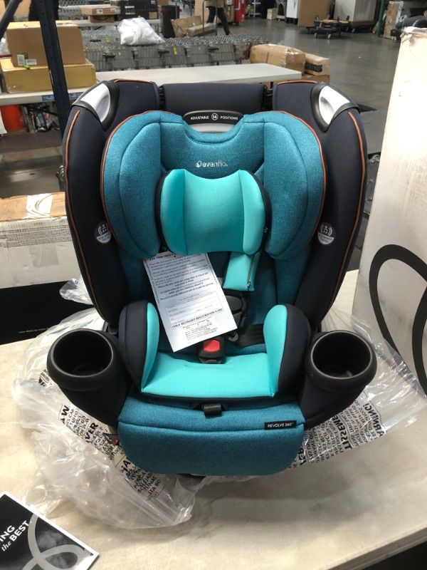 Photo 2 of Evenflo Gold Revolve360 All-in-One Car Seat - Sapphire Blue