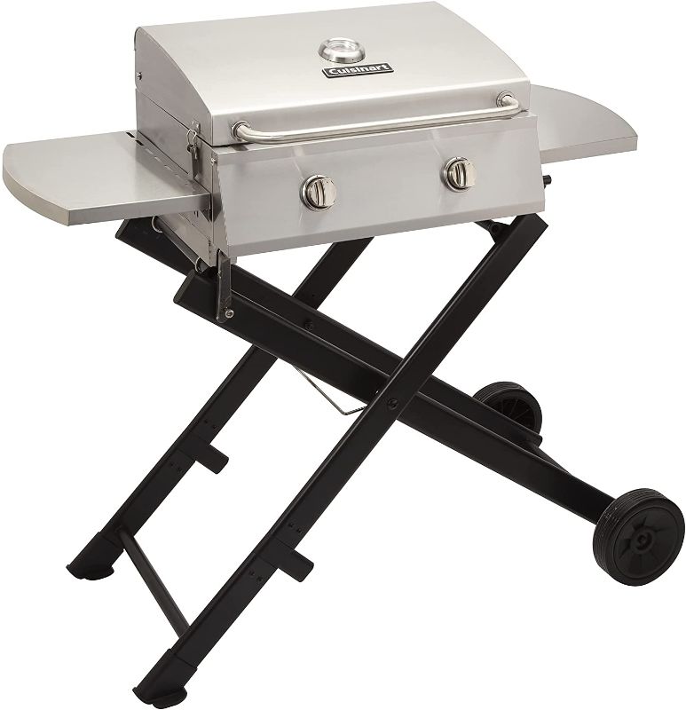 Photo 1 of *****ONLY TOP **** Cuisinart CGG-340 Chef's Style Roll-Away Portable Gas Grill, Stainless Steel
