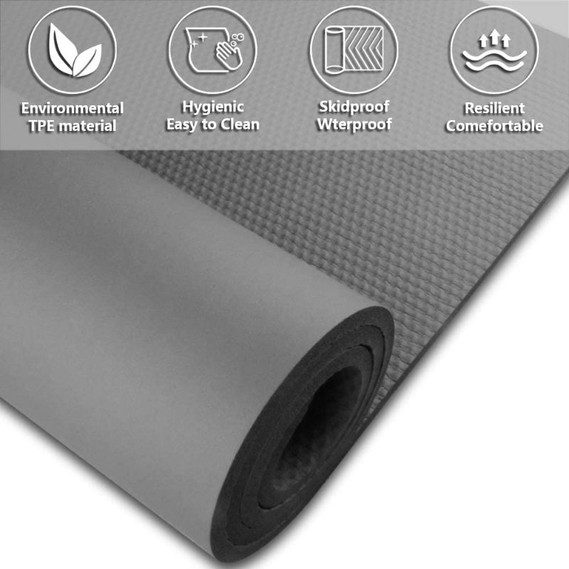 Photo 1 of **SLIGHTLY DIFFERENT FROM STOCK PHOTO**
Yoga Mat  Extra Thick Non Slip Exercise & Fitness Yoga Mat for All Yoga Outdoor Practice, Pilates & Floor Workout