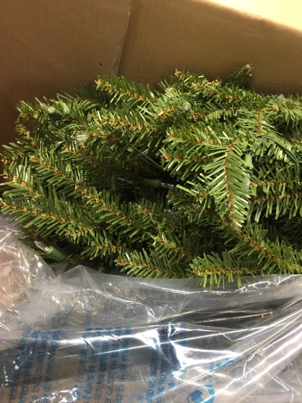 Photo 5 of **INCOMPLETE**
National Tree Company Multi-color Prelit LED Green Fir Christmas Tree, 9'
