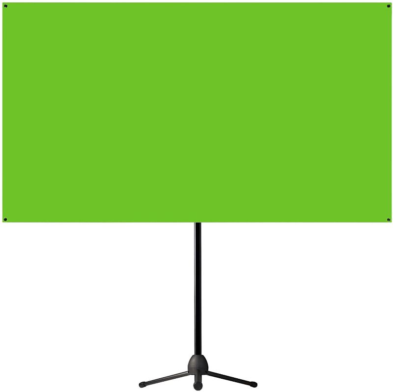 Photo 1 of **INCOMPLETE**
Valera Explorer Green Screen with Stand - Portable Chroma Key Panel,  Tripod & Wall Mount, Carrying Case
