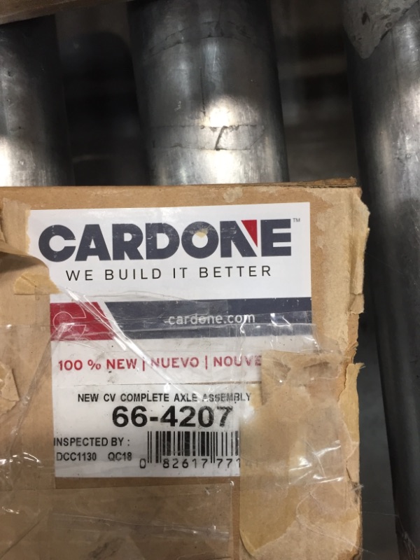 Photo 3 of **INCOMPLETE**
Cardone 66-4207 New CV Axle
