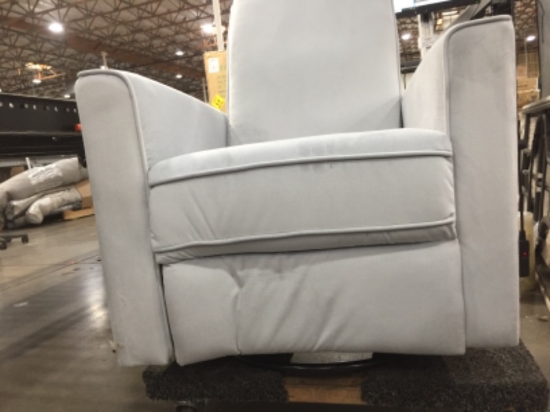 Photo 4 of **COLOR DIFFERENT FROM STOCK PHOTO**
Evolur Harlow Deluxe Glider | Recliner | Rocker | Gray
