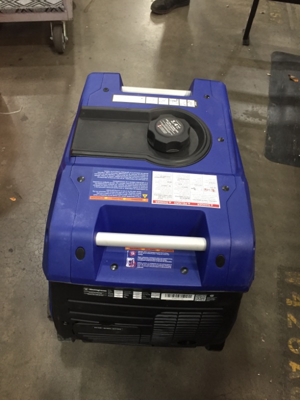 Photo 8 of **DAMAGED**
Westinghouse Outdoor Power Equipment iGen4500 Super Quiet Portable Inverter Generator 3700 Rated & 4500 Peak Watts, Gas Powered, Electric Start, RV Ready, CARB Compliant

