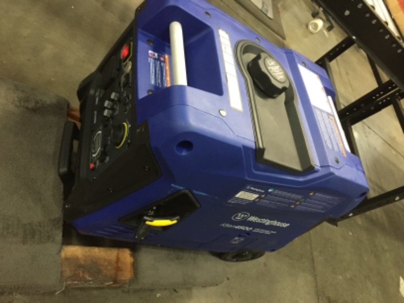Photo 7 of **DAMAGED**
Westinghouse Outdoor Power Equipment iGen4500 Super Quiet Portable Inverter Generator 3700 Rated & 4500 Peak Watts, Gas Powered, Electric Start, RV Ready, CARB Compliant
