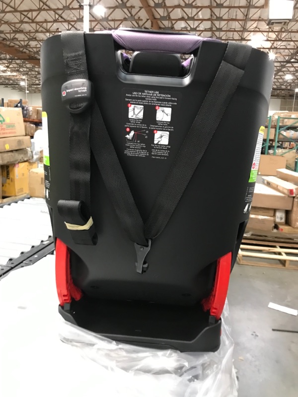 Photo 4 of Britax One4Life ClickTight All-in-One Car Seat – 10 Years of Use – Infant, Convertible, Booster – 5 to 120 Pounds - SafeWash Fabric, Plum
