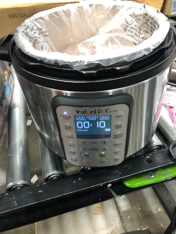 Photo 2 of Instant Pot Duo Plus 6 qt 9-in-1 Slow Cooker/Pressure Cooker