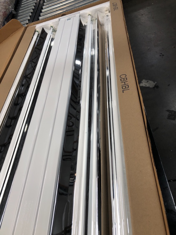 Photo 1 of 4-Light 2 ft. x 4 ft. White High Output Fluorescent High Bay