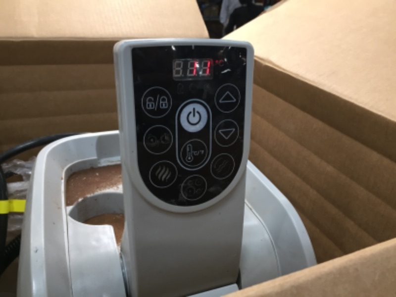 Photo 2 of ***SPA MOTOR ONLY, HEAVY USE, POWERS ON BUT CONTROL PANEL  DOES NOT CHANGE SETTING*** TUB NOT INCLUDED, 
Bestway SaluSpa Miami Inflatable Hot Tub, 4-Person AirJet Spa
