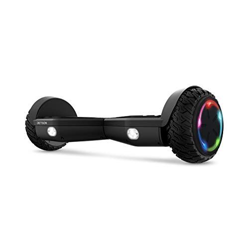Photo 1 of  USED**Jetson Aero All Terrain Hoverboard with LED Lights Anti Slip Grip Pads Self Balancing Scooter with Active Balance Technology,BLK, Black
