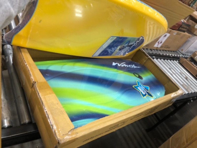 Photo 1 of **MINOR CUT ON SIDE OF BODY BOARD**
Wavestorm 40" Bodyboard 2-Pack, Blue red and Blue Yellow
