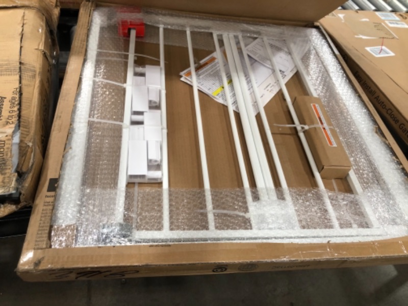 Photo 1 of Safety 1St Adjustable Pressure-Mounted Walk-Through Gate
