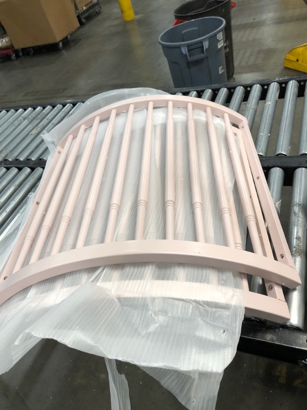 Photo 2 of **PARTS ONLY *** Dream On Me Sophia Posh Circular Crib, Blush Pink
