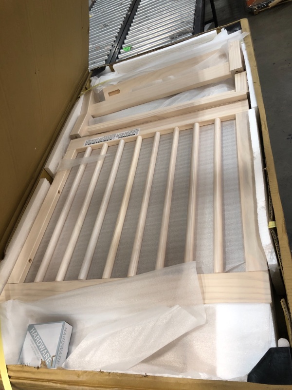 Photo 1 of Babyletto - Hudson 3-in-1 Convertible Crib with Toddler Bed Conversion Kit Washed Natural