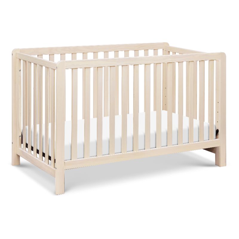 Photo 1 of Carter's by DaVinci Colby 4-in-1 Low-Profile Convertible Crib in Washed Natural
