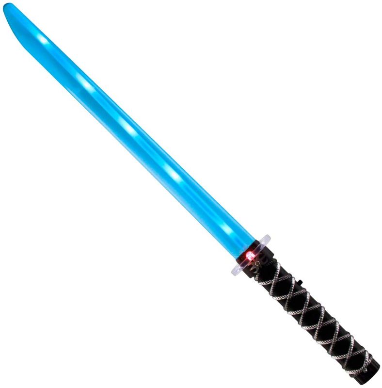 Photo 1 of Deluxe Ninja LED Light up Toy Sword with Motion Activated Clanging Sounds (2-Pack)
