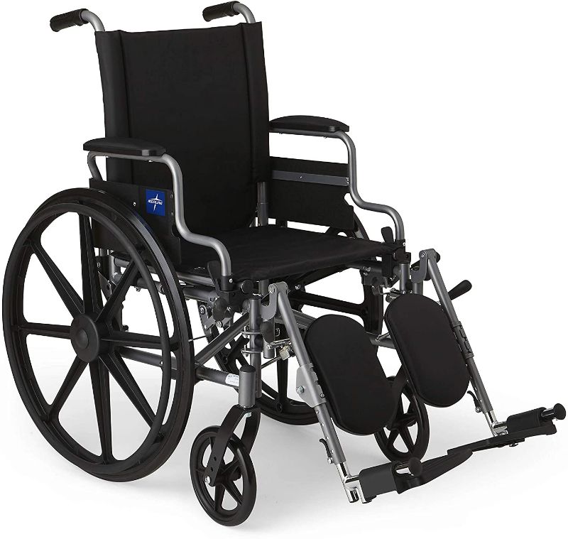 Photo 1 of Medline K4 Lightweight Wheelchair with Flip-Back

//EXTRA PAIR OF LEG RESTS AND ONE BACKREST INCLUDED 