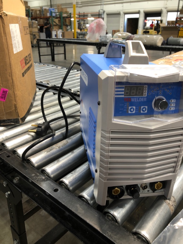 Photo 4 of YESWELDER TIG-250P 250 Amp AC/DC Aluminum Tig Welder with Pulse, Digital Inverter Tig/Stick 220V Welding Machine
