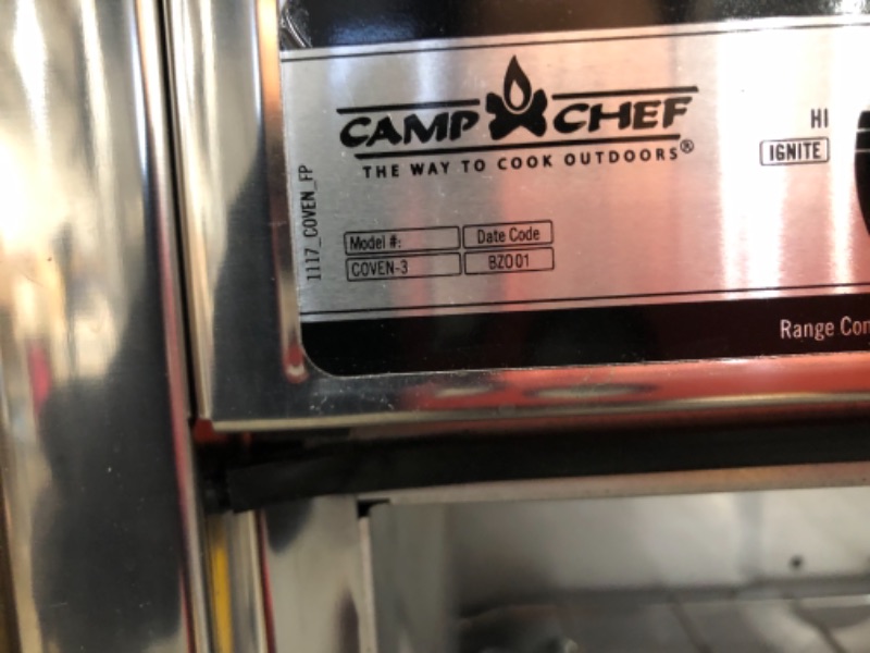 Photo 4 of **USED**
Camp Chef Outdoor Camp Oven
Size:31" H x 24" W x 18" L