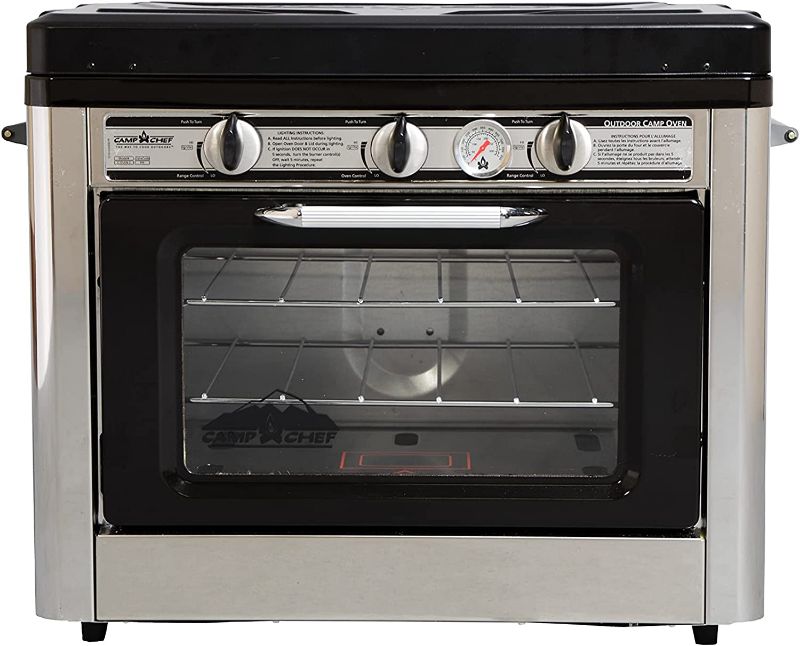 Photo 1 of **USED**
Camp Chef Outdoor Camp Oven
Size:31" H x 24" W x 18" L