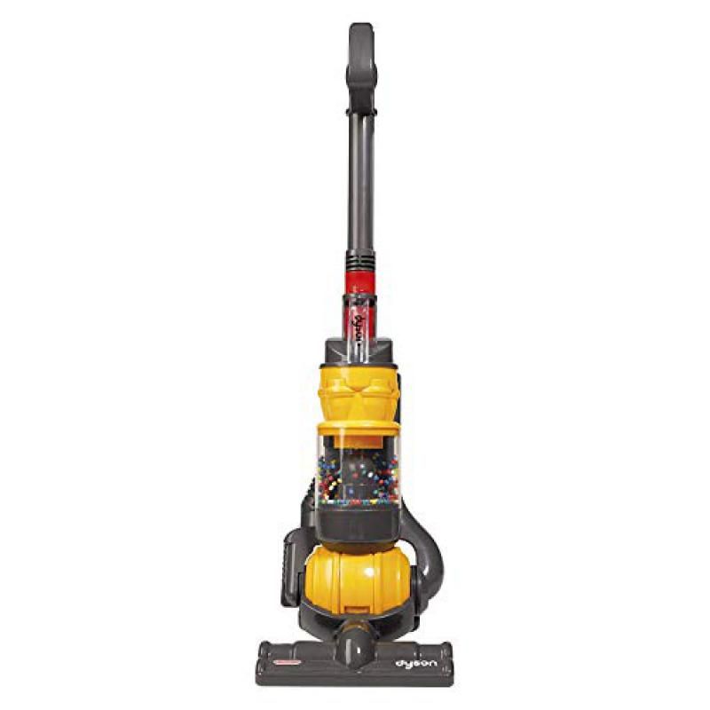 Photo 1 of - Dyson Ball Vacuum TOY VACUUM with working suction and sounds, 2 lbs, Grey/Yellow/Multicolor
