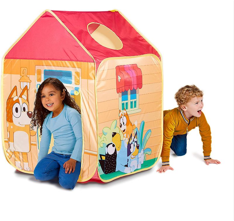 Photo 1 of Bluey - Pop 'N' Fun Play Tent - Pops Up in Seconds and Easy Storage, Multicolor
