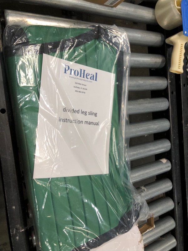 Photo 1 of ProHeal Universal Padded Lift U Sling, Large, 47"L x 26" - Polyester Divided Leg Slings for Patient Lifts - Compatible with Hoyer, Invacare, McKesson, Drive, Lumex, Medline, Joerns and More
