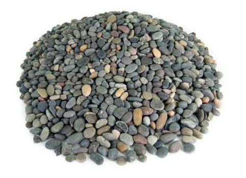 Photo 1 of .25 cu. ft. 3/8 in. Mixed Mexican Beach Pebbles Smooth Round Rock for Gardens, Landscapes and Ponds
(2-Pack)