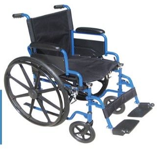 Photo 1 of *8SLIGHTLY DIFFERENT FROM STOCK PHOTO**
Blue Streak Single Axle Wheelchair
