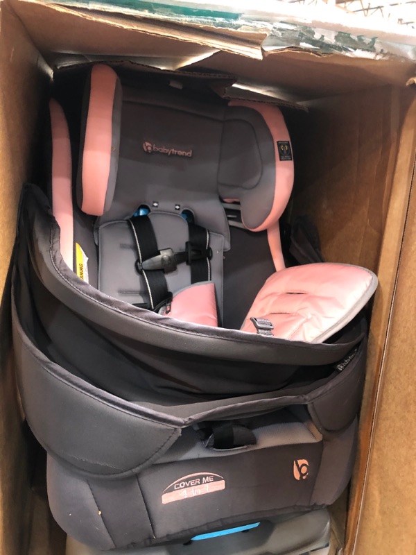 Photo 2 of Baby Trend Cover Me 4 in 1 Convertible Car Seat, Quartz Pink
