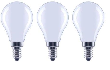 Photo 1 of 60-Watt Equivalent A15 Dimmable Appliance Fan Frosted Glass Filament LED Vintage Edison Light Bulb Soft White (4-Pack)
