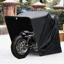 Photo 1 of 136" x 54" Motorcycle Storage Heavy Duty Motorcycle Shelter Shed Cover Garage Tent  with carry bag