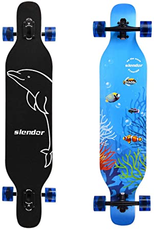 Photo 1 of *** stock photo for reference only ***
Slendor Longboard Skateboard 42 inch  ***used and abused***