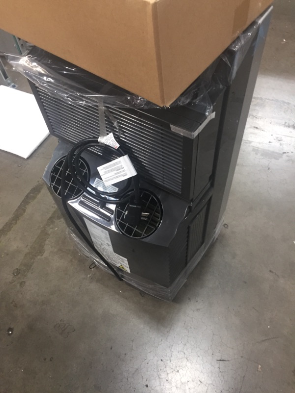 Photo 2 of Whynter ARC-14SH 14,000 BTU Dual Hose Portable Air Conditioner, Dehumidifier, Fan & Heater with Activated Carbon Filter Plus Storage Bag, Platinum Black
