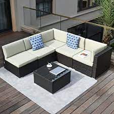 Photo 1 of **INCOMPLETE***
YITAHOME FTPLPB-0057/0058/0059 Patio Furniture Set, Black
***BOX 2 OF 4*** MISSING 3 BOXES**

